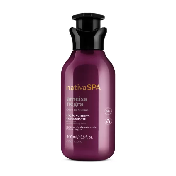 Nativa Spa Loção Hidratante Corporal Ameixa Negra 400ml