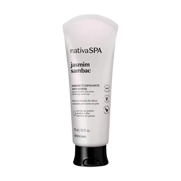 Nativa Spa Sabonete Liquido Esfoliante Corporal Anti-Stress 175ml